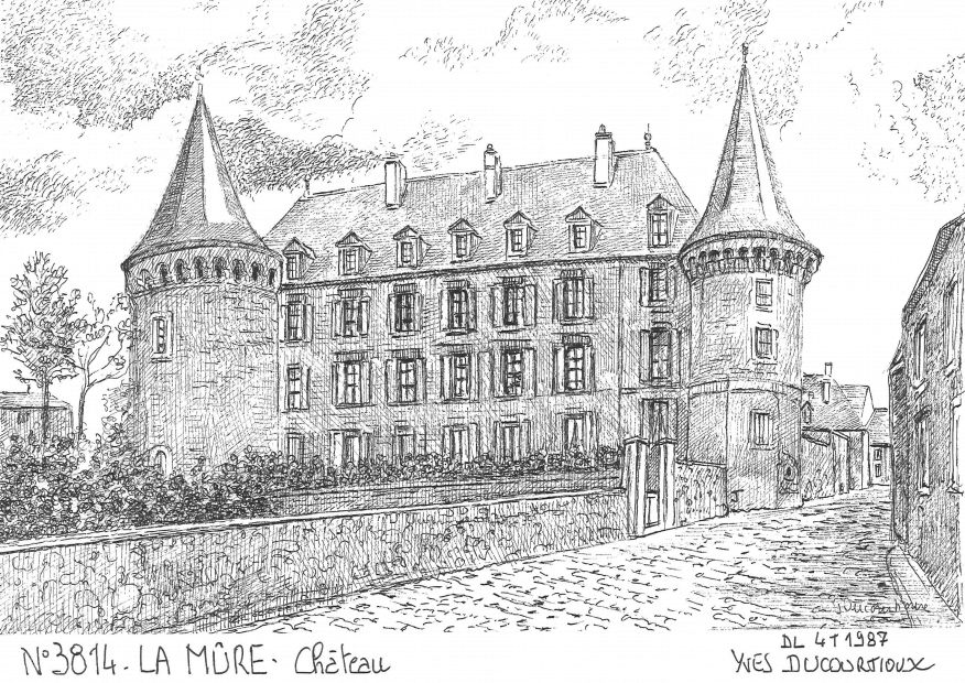 N 38014 - LA MURE - château